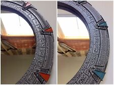 Silver Stargate Mirror Large - SG1 or Atlantis - 12 inches (30 cm) picture