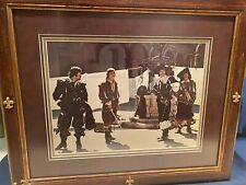 *VINTAGE: (1976) THREE MUSKETEERS CUSTOM FRAMED LITHOGRAPH-ONE OWNER-FANTASTIC* picture