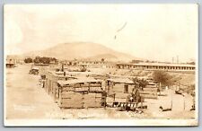 c 1910 RPPC Mexican Quarters El Paso Texas W H Horne Co Real Photo AZO Postcard picture