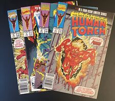 Human Torch #1 #2 #3 #4 Complete KEY Death Of Hitler 1st Marvel Super Hero picture