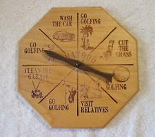 GOLF Plaque fun wall decor golfing spinner made in New Berlin, WI Wisconsin USA picture