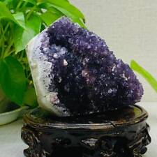 1210g Natural Amethyst Geode Mineral Specimen Crystal Quartz Energy Decoration picture