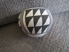 Very FINE MINIATURE Acoma Pottery Jar  by  Lucy Lewis~ ca 1979 picture