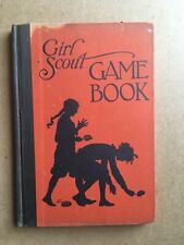 Antique Girl Scout Game Book 1933 / 1929 Vintage picture