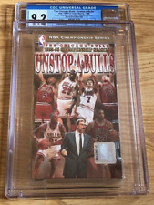 1996 The Chicago Bulls VHS Tape CGC 9.2 A+ picture
