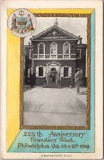 1908 PHILADELPHIA, Pennsylvania Postcard 