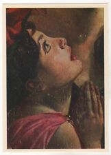 1979 The Last Day of Pompeii Detail Tragedy Woman Bryullov OLD Russian Postcard picture