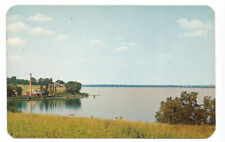 Geneva NY Postcard Seneca Lake Glass Factory Bay picture