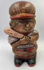 Vintage Boy Baseball Player 875 USA Cookie Jar California READ picture