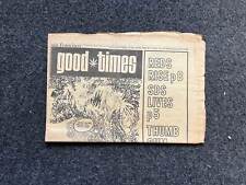 1970s High Times Underground Newspaper, Black Panther Party, Vintage Antique Co picture