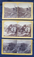 Lot of 3 1870s Colorado Stereoview Photos Manitou & Point Elijah D&RG RR View picture