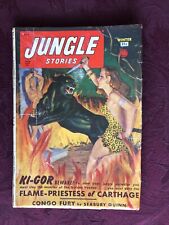 Jungle Stories -Winter 1950-51 “Flame Priestess Of Carthage” Nice picture