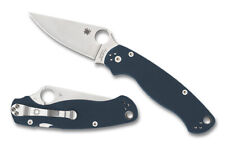 Spyderco Para Military Folding Knife Black G10 Handle SPY27 Plain Edge C81GPCBL2 picture