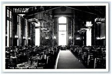 c1950's Interior Ahwahnee Dining Room Restaurant Yosemite CA RPPC Photo Postcard picture
