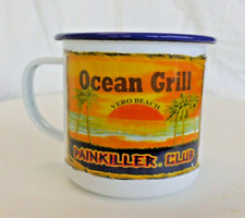 Painkiller Club Enameled Cup Pusser's Navy Rum Series Ocean Grill Vero Beach picture