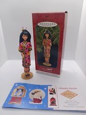 Hallmark Barbie Keepsake  Ornament 1997 Chinese Barbie 2nd Doll in Series NIB picture
