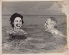 CUBA CUBAN PRESIDENT GRAU SAN MARTIN + LINA SALOME NEWTON ESTAPE 1950s PHOTO 151 picture