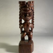 Vintage Carved Wood Tiki Totem picture