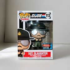 Funko Pop G.I. Joe Sgt. Slaughter 113 NYCC Sergeant Slaughter Collectible Toy picture
