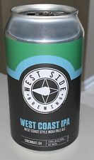 West Side West Coast IPA Craft Beer Can Micro Brew Empty Cincinnati Ohio picture