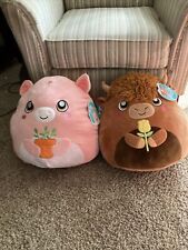 (2) Large SQUISHMALLOWS Hettie & Oriam New With Tags picture