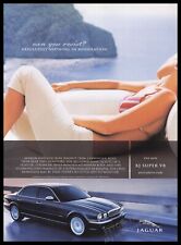 Jaguar XJ Super V8 Car 2000s Print Advertisement Ad 2005 picture