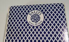 Playing Cards Bally's Casino Vintage 1980s Original Reno Nevada Bee #92 Blue  picture