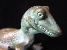 Vintage TYRANNOSAURUS T-REX Dinosaur SRG (Sell Right Gifts) Bronze Patina Metal picture