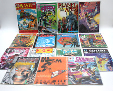 15pc Vintage Comic Book Lot First Valiant Marvel Defiant Eclipse Wastl Ultravers picture