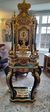 Beautiful Black Gold empire Boulle 7ft Clock picture
