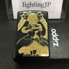 Zippo Re Zero Starting Life In Another World Beatrice Gold Black Etching Lighter picture