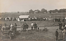 RPPC Postcard IA Clarksville Iowa-Baseball Game-Antique Vintage AZO 1904-1918C21 picture