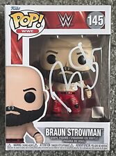 Funko Pop WWE - Braun Strowman #145 *AUTOGRAPHED (White)* JSA Authenticated picture