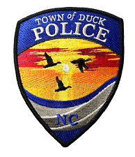 TOWN OF DUCK POLICE DEPARTMENT PATCH NORTH CAROLINA (PD7) SHOULDER INSIGNIA picture
