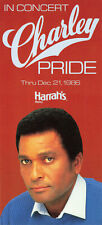 Postcard Harrah's Reno In Concert Charley Pride Thru December 21, 1986 picture