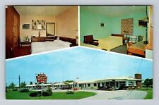 Fremont OH-Ohio, Fremont Turnpike Motel Advertising, Vintage c1968 Postcard picture