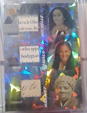 2021 PIECES OF THE PAST HISTORICAL EDITION OBAMA KAMALA HARRIET TUBMAN RELIC 1/1 picture