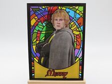 The Lord of the Rings MERRY 2006 Topps Stained Glass Insert Card S8 LOTR picture