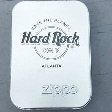 2000 Zippo  Atlanta Hard Rock Cafe Lighter Sealed Unused USA picture