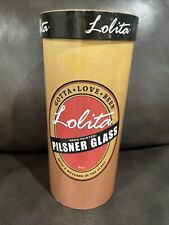 Lolita Birthday Beer Glass Hand Painted Lager 22 oz Pilsner NEW picture