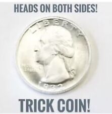 Double Sided 1932 Quarter Two Face Trick Double Headed Coin  Fantastic picture