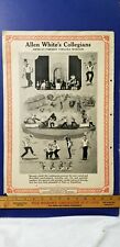 Antique 1926 Vaudeville Act Poster ALLEN WHITE'S COLLEGIANS Comedy & Dancing B6 picture
