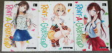 Rent-A-Girlfriend Manga Volumes 1, 2, 3 (English, Kodansha USA) *NEW* picture