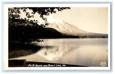 c1940's Mt. St. Helens And Spirit Lake Washington WA, Ellis RPPC Photo Postcard picture
