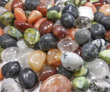 Bulk Wholesale Lot 12 lb Tumbled Gemstone Mixed Crystal Mineral Stone Collection picture