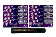 Juicy Jay's Blackberry Brandy Rolling Papers 1.25 10 Pack & Child Resistant Tube picture