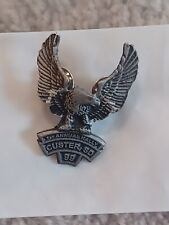 Vintage 1st Annual Sturgis Custer  Motorcycle Rally Pin Brooch Rare.  picture