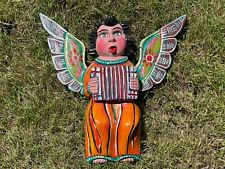 Colorful Cherub Angel from Guerrero, Angel with Accordion, Mexican Cherub picture