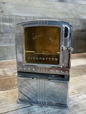 RARE - Vintage Lester-Ware 1940's Chrome Cigarette Dispenser CANTEEN picture