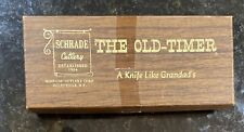 Vintage Schrade The Old Timer USA 80T -BOX ONLY- 1970s 1980s picture